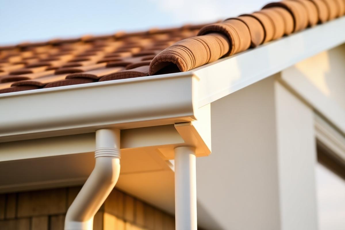 Gutter Cleaning on a California coastal home